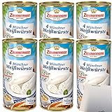 Zimmermann Münchner Weißwürste 6er Pack (6x530g Dose) +...